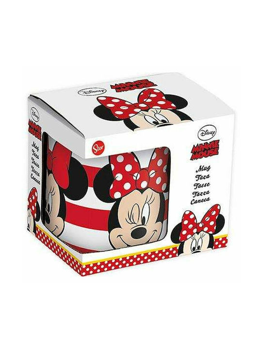 Minnie Mouse Mug Ceramic White 350ml 1pcs