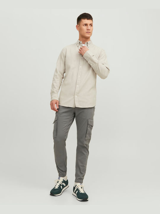 Jack & Jones Trousers Cargo Elastic in Slim Fit Sedona Sage