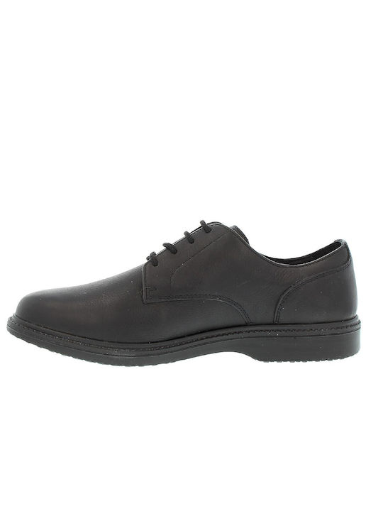 Roy Hobbs Leder Herren Freizeitschuhe Anatomisch Schwarz