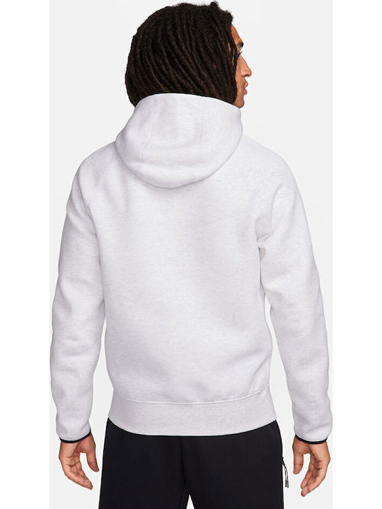 Sportswear Tech Fleece Яке с Качулка Бяло
