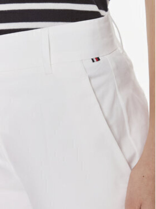 Women's Chino Trousers Slim Fit White