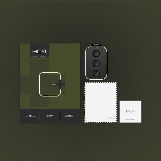 Hofi Camring Pro+ Προστασία Κάμερας Tempered Glass Μαύρο για το Galaxy A25 5G