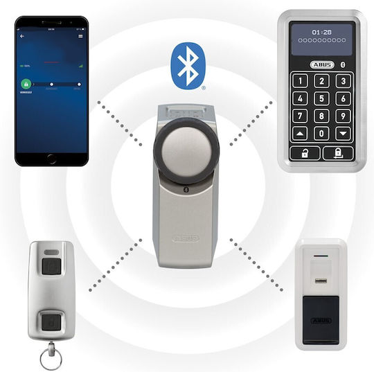 Abus Electronic Lock Cfa3100 in color White with Connectivity Bluetooth