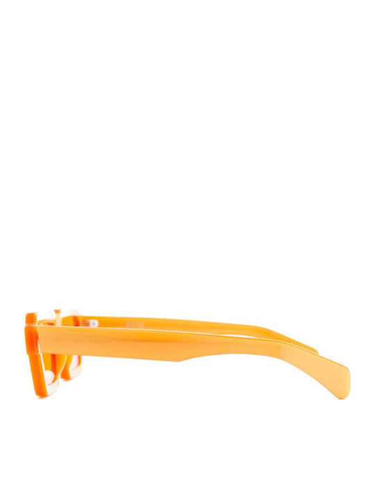 Kyme Unisex Sonnenbrille mit Orange Kunststoff Gestell und Orange Linse BEATERS 6