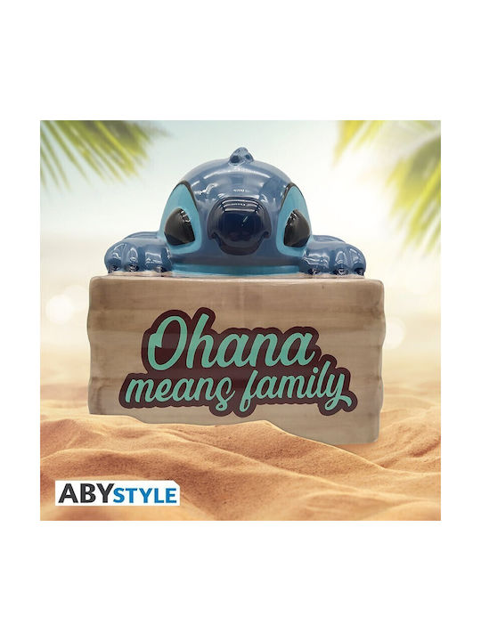 Abysse Ceramic Cookie Jar Blue 22x19.5x23.5cm