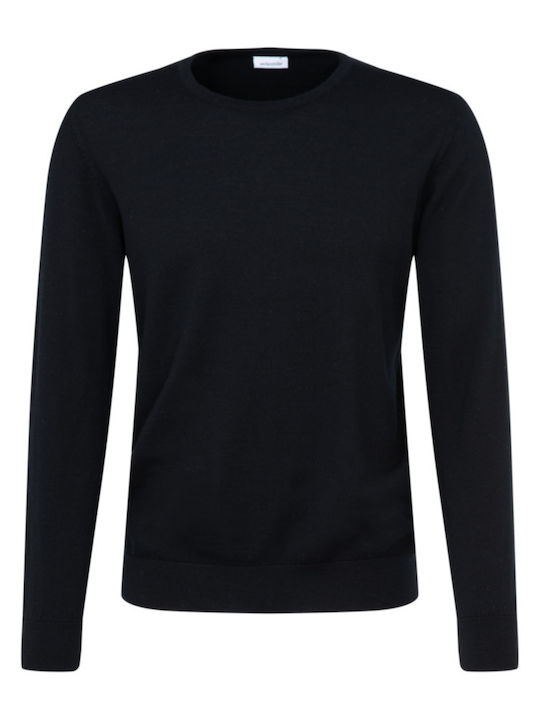 Seidensticker Men's Long Sleeve Sweater BLACK
