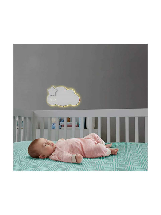 Fisher Price Nursery Night Light Lumaloo Battery Multicolour with Grey & Blue Light