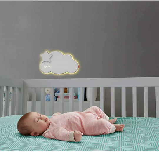 Fisher Price Nursery Night Light Lumaloo Battery Multicolour with Grey & Blue Light