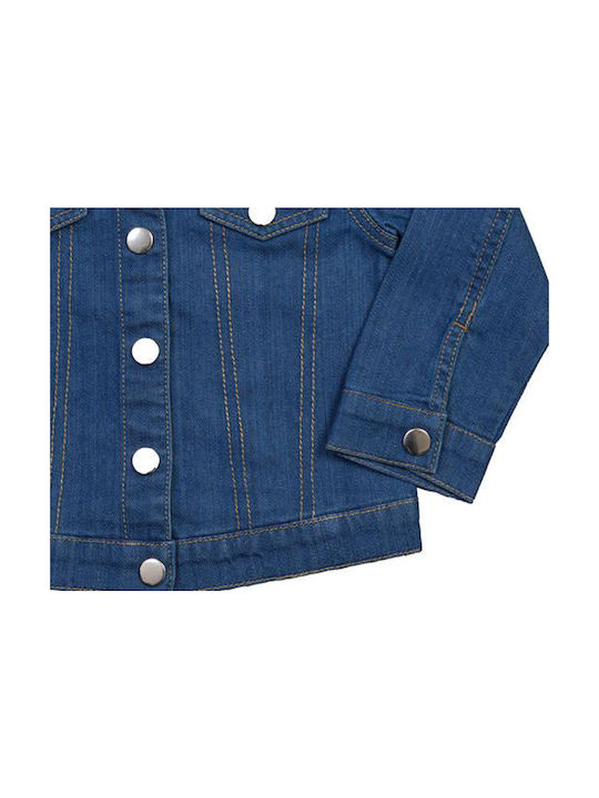 Дънково бебешко яке BabyBugz BZ53 Denim Blue