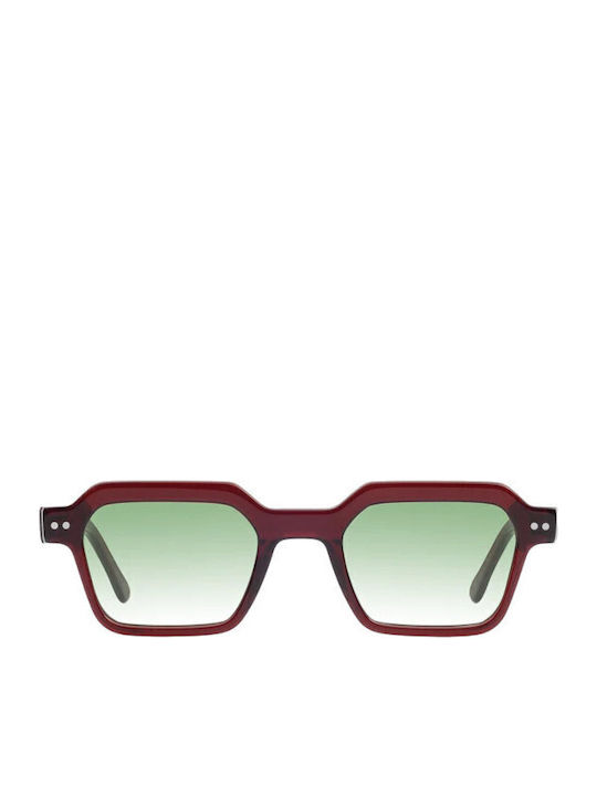 De Sunglasses Mason Γυαλιά Ηλίου Μπορντό με Κοκκάλινο Σκελετό De Sunglasses Mason Γυαλιά Ηλίου Μπορντό με Κοκκάλινο Σκελετό