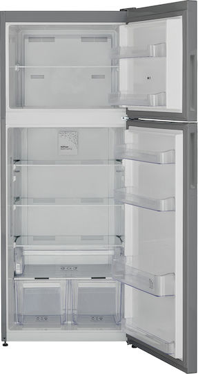 Robin Frigider cu două uși 403lt NoFrost Î182xL70xA63.5cm. Inox RT-475