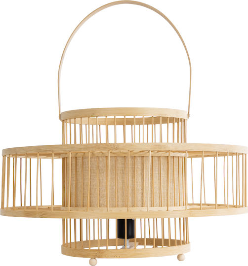 GloboStar Decorative Lamp with Socket for Bulb E27 Beige