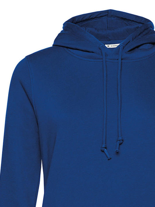 B&C Organic Werbe-Hoodie Royal Blue