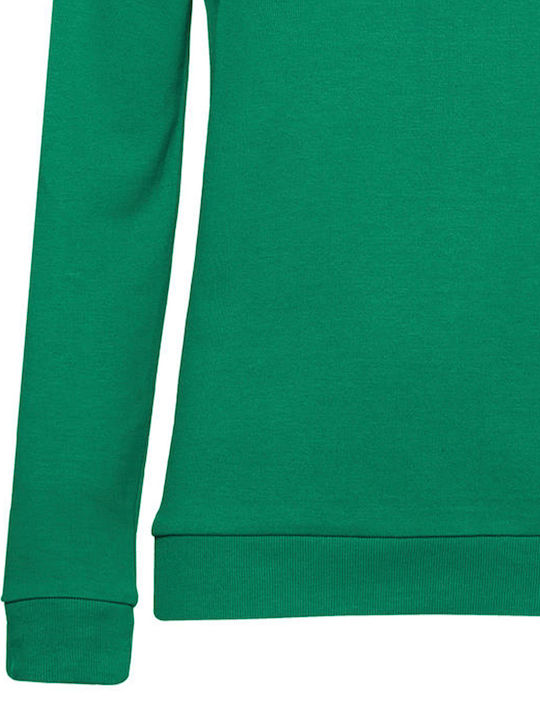 B&C Set In Women's Long Sleeve Promotional Sweatshirt Kelly Green