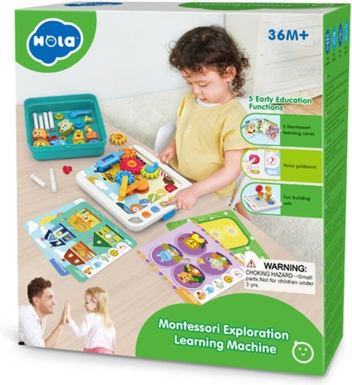 Hola Toys Montessori Εκπαιδευτικό Παιχνίδι Γνώσεων για 3+ Ετών
