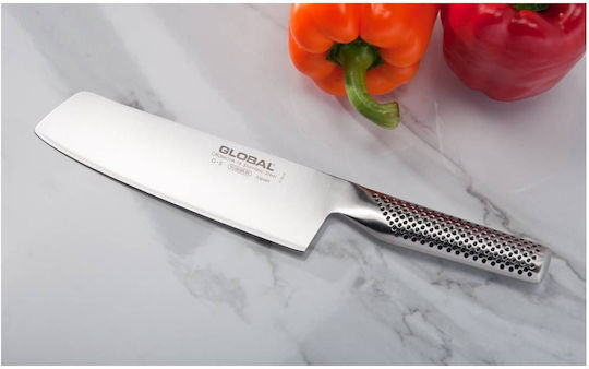 Global G Cuțit Nakiri din Oțel Inoxidabil 18cm