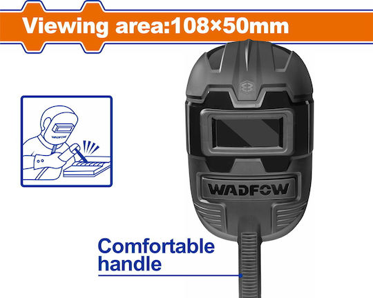 Wadfow Sichtfeld 108x50mm Schwarz