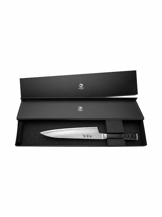 Ryusen Micarta Tangan Ryu Messer Chefkoch aus Damaststahl 18cm