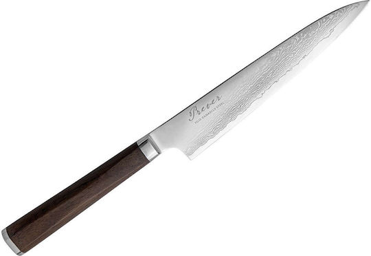 Ryusen Prever Messer Allgemeine Verwendung aus Damaststahl 15cm