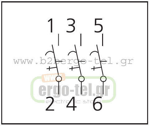 Kripal Siguranță automată 10A Tripolară AC 209-001100310