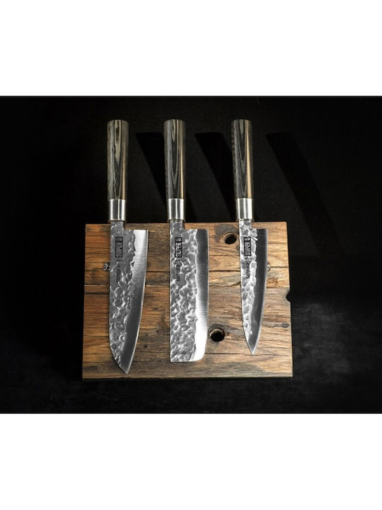 Samura Super 5 Knife Set from Stainless Steel 18.2cm 3pcs
