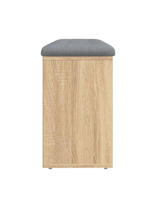 Entry Furniture with Shoe Rack & Bench Coffee 102x32x50cm