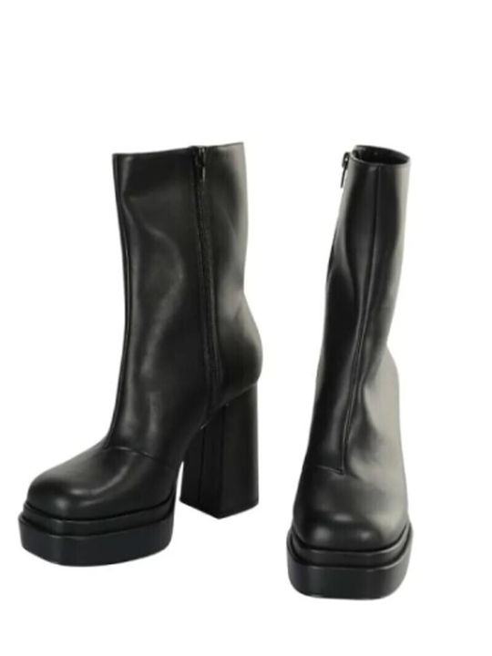 Buffalo Damen Knöchelstiefel Schwarz