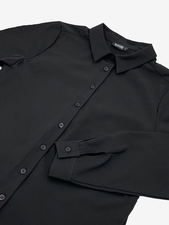 Women's Mânecă lungă Shirt Μαύρο