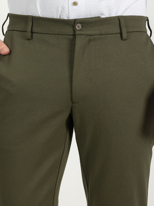 Hose Chino Elastisch Khaki
