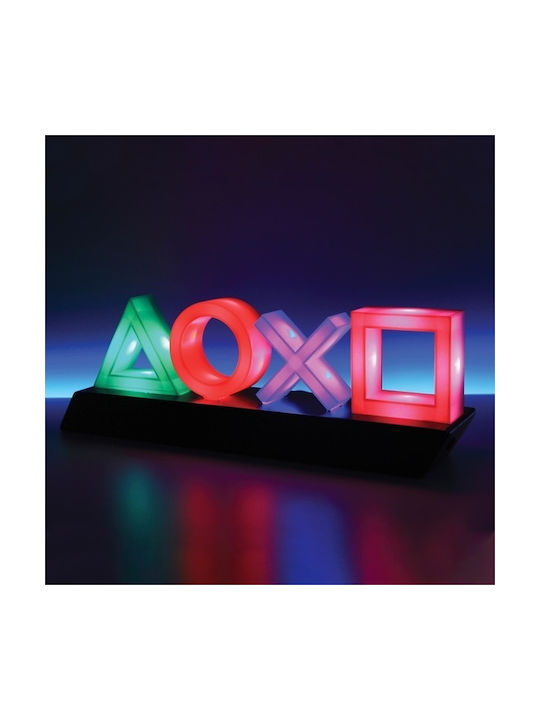 Led Kids Decorative Lamp Black 30.5x10.5x6εκ.