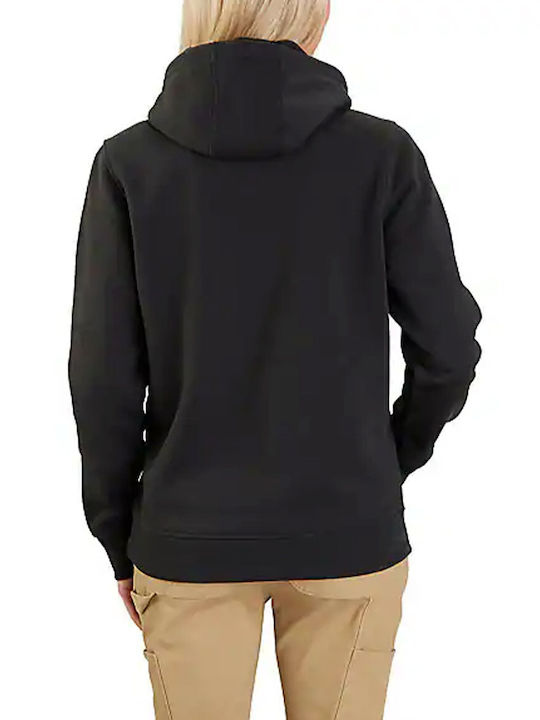 Carhartt Herren Sweatshirt mit Kapuze Black