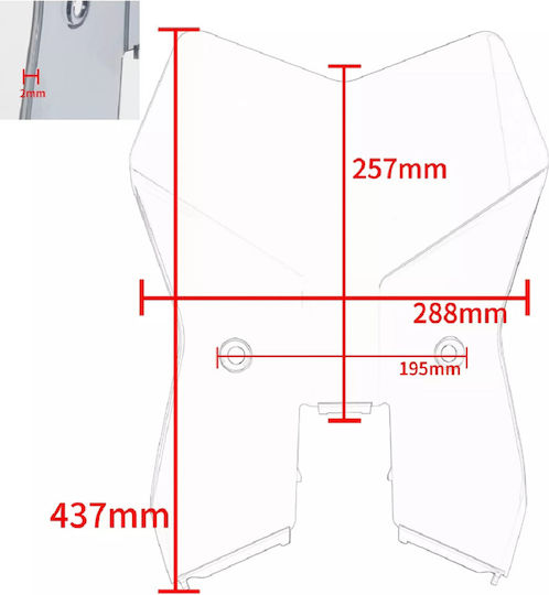 Xunmoto Vizieră colorată motocicletă XX-3180-LSM