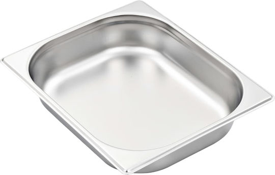 vidaXL Σκεύος Gastronorm Ανοξείδωτο GN1/2 με Βάθος 65mm