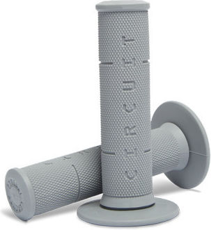 Circuit Motorcycle Grips in Gray Colour