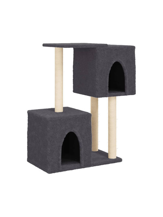 vidaXL Scratching Post Cat Trees Gray 74x35x86cm