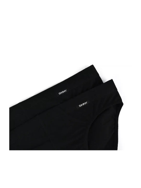 Herren Slips Black 2Packung