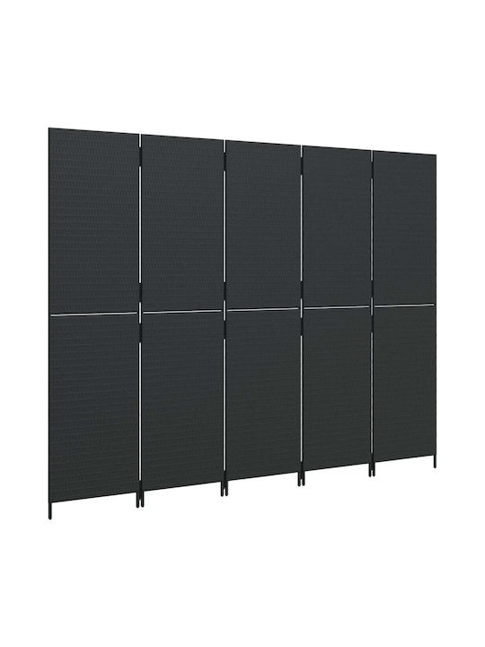 vidaXL Декоративен Параван Платнен 245x180см
