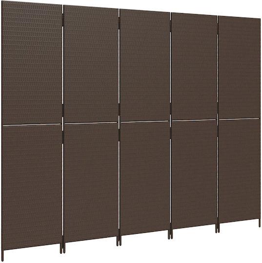 vidaXL Διακοσμητικό Παραβάν από Καμβά 245x180cm