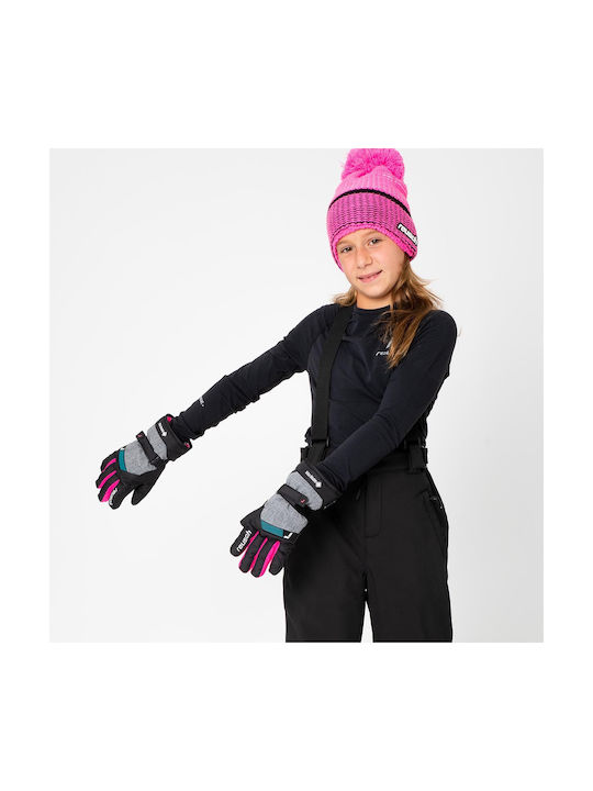 Reusch 6261305 7771 Kids Ski & Snowboard Gloves with Gore-Tex Black
