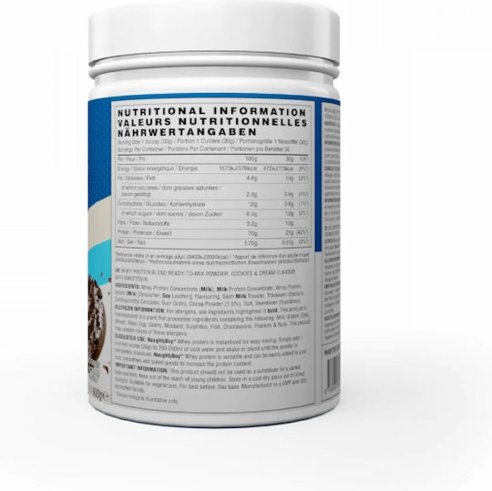 Naughty Boy Whey Advanced Molkenprotein mit Geschmack SCHOKOLADEN-BROWNIE 900gr