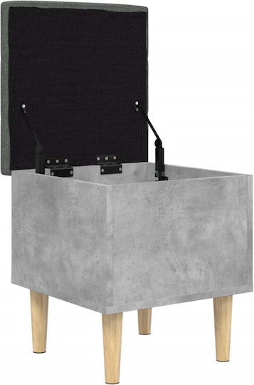 Hocker Für das Wohnzimmer Mit Stauraum Hölzernes Gray 42x42x46cm