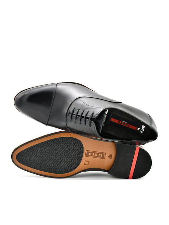 Leder Herrenschuhe Schwarz