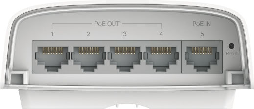 TP-LINK SG2005P-PD v1 Verwaltet L2 PoE+ Switch mit 5 Ports Gigabit (1Gbps) Ethernet