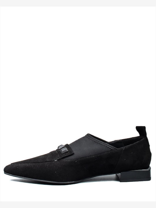 Dibia Piele Slip-on-uri pentru femei Negru