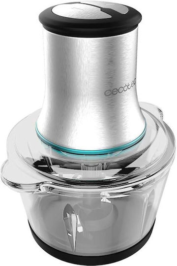 Cecotec ChopBeat 2000 Vindaloo Glass Мултифункционална Машина 500W с Капацитет 500ml Inox