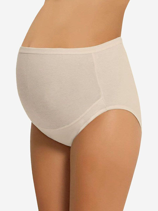 White Maternity Brief