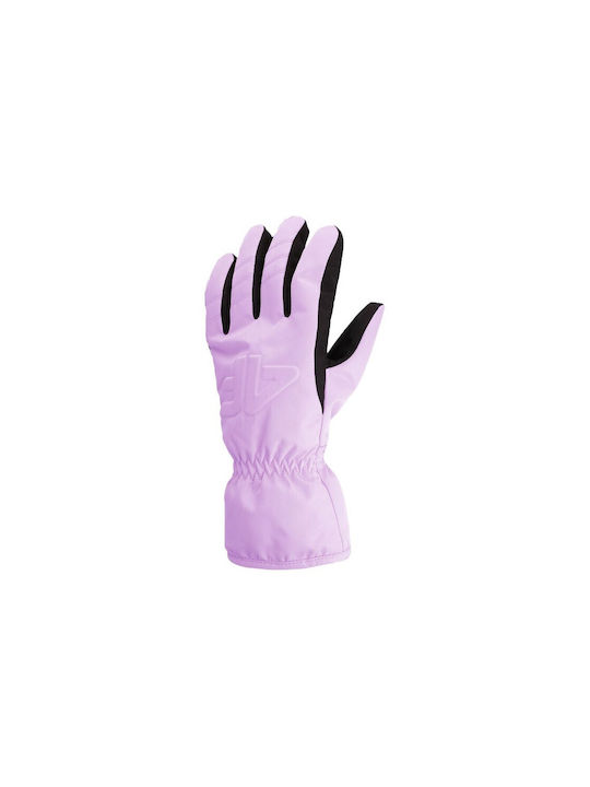 4F Women's Ski & Snowboard Gloves Purple