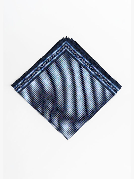 Monte Napoleone Men's Handkerchief Blue