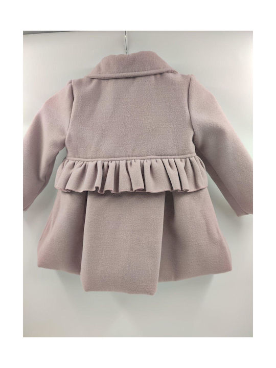 M&B Kid's Fashion Kids Coat Ecru