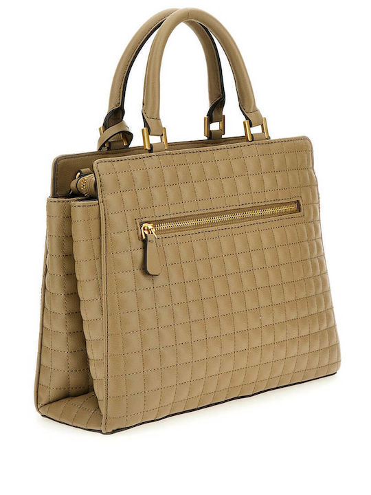 Guess Damen Tasche Hand Beige